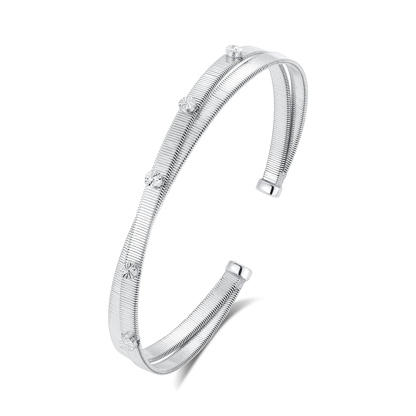 FK Cross beads Bangle