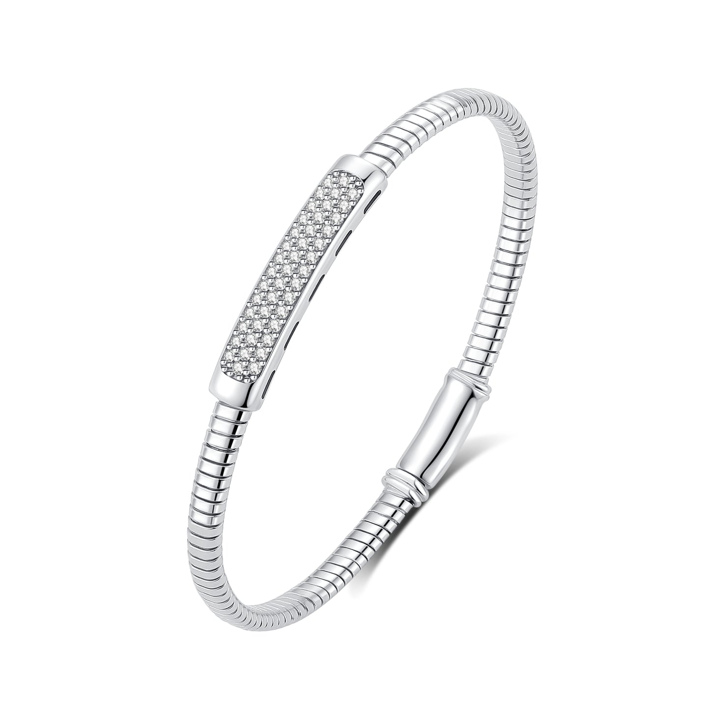 FK Essence C.Z. Bar Bangle