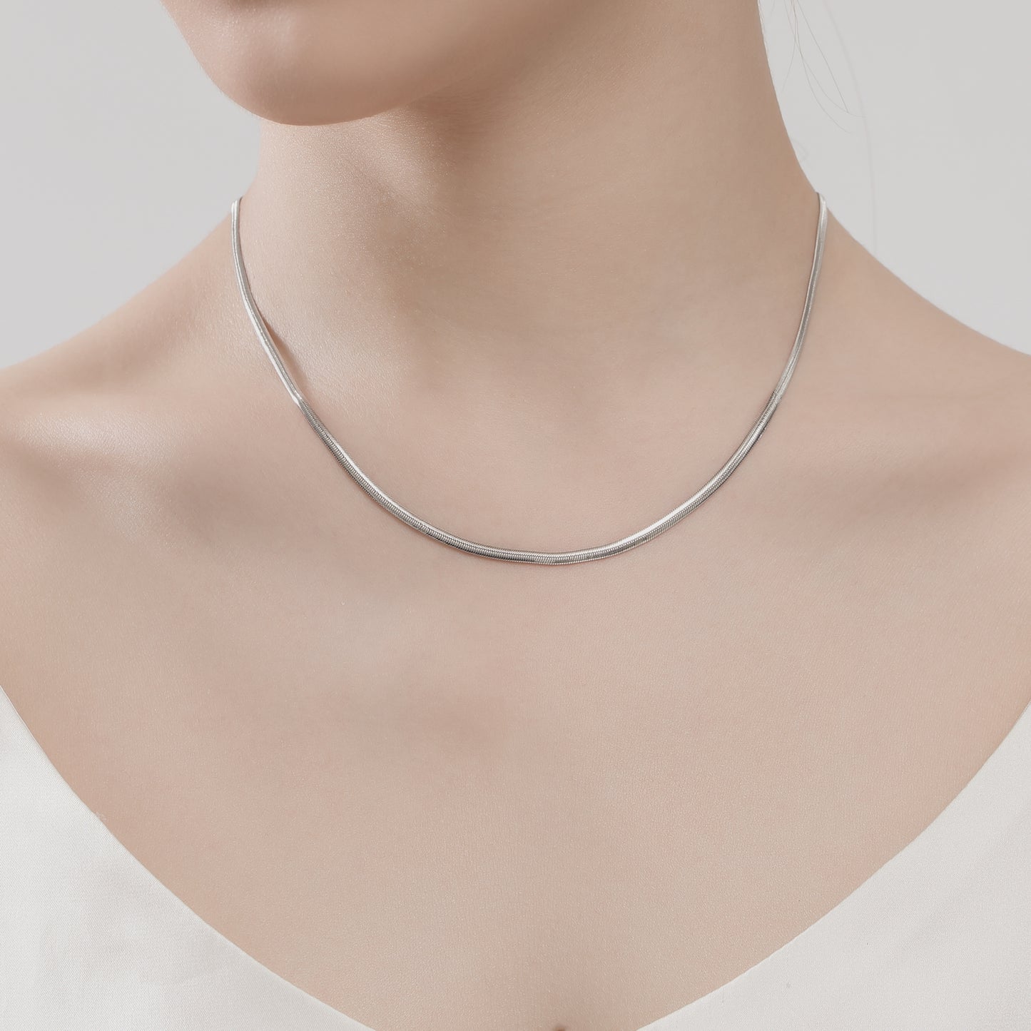 FK Snake Chain Necklace