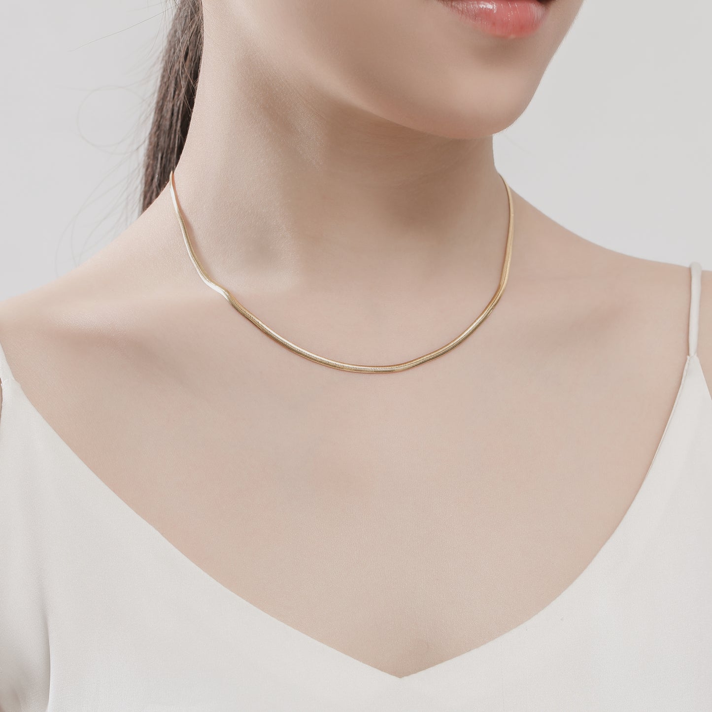 FK Snake Chain Necklace