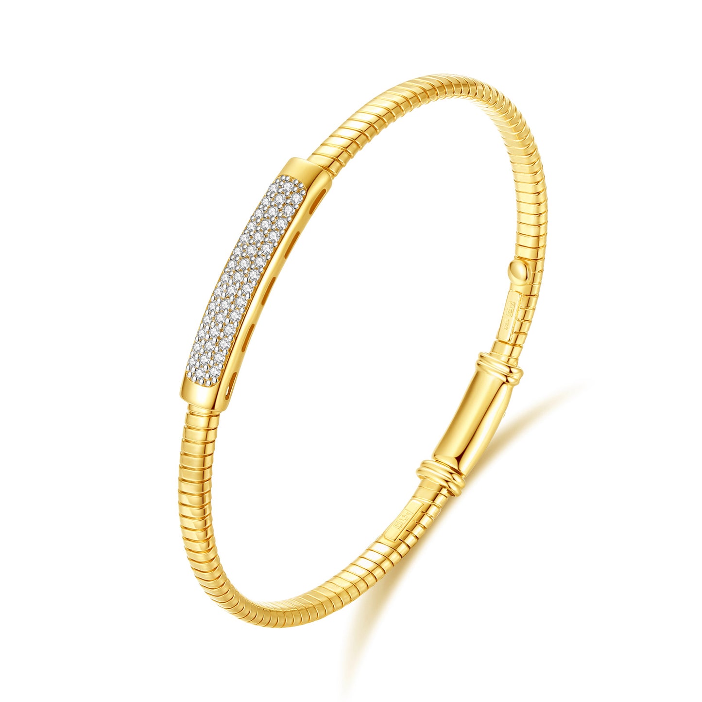 FK Essence C.Z. Bar Bangle