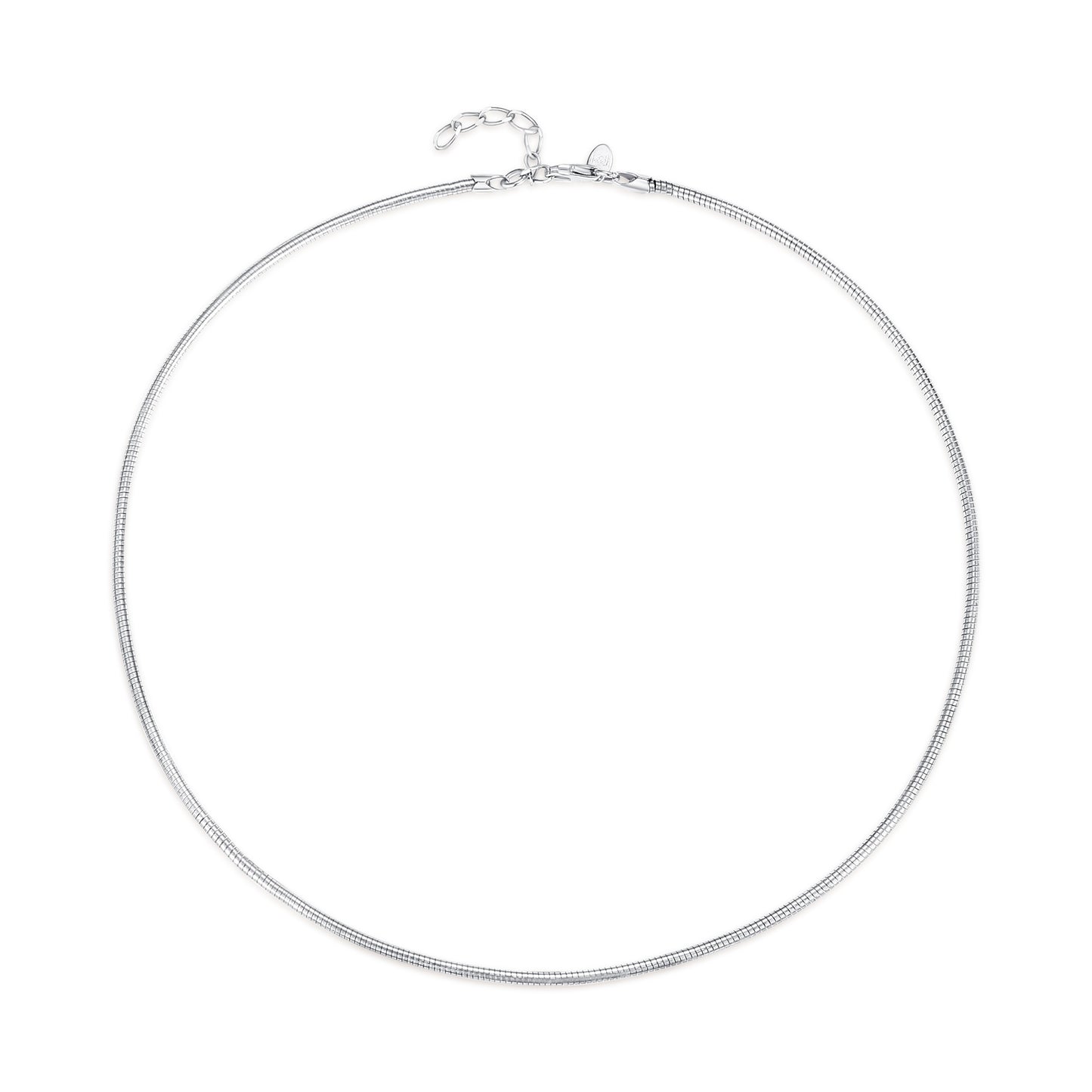 Round Snake Bone Choker