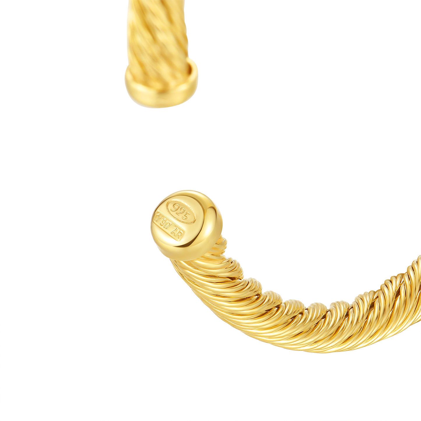 Cable Flex Matt Bangle