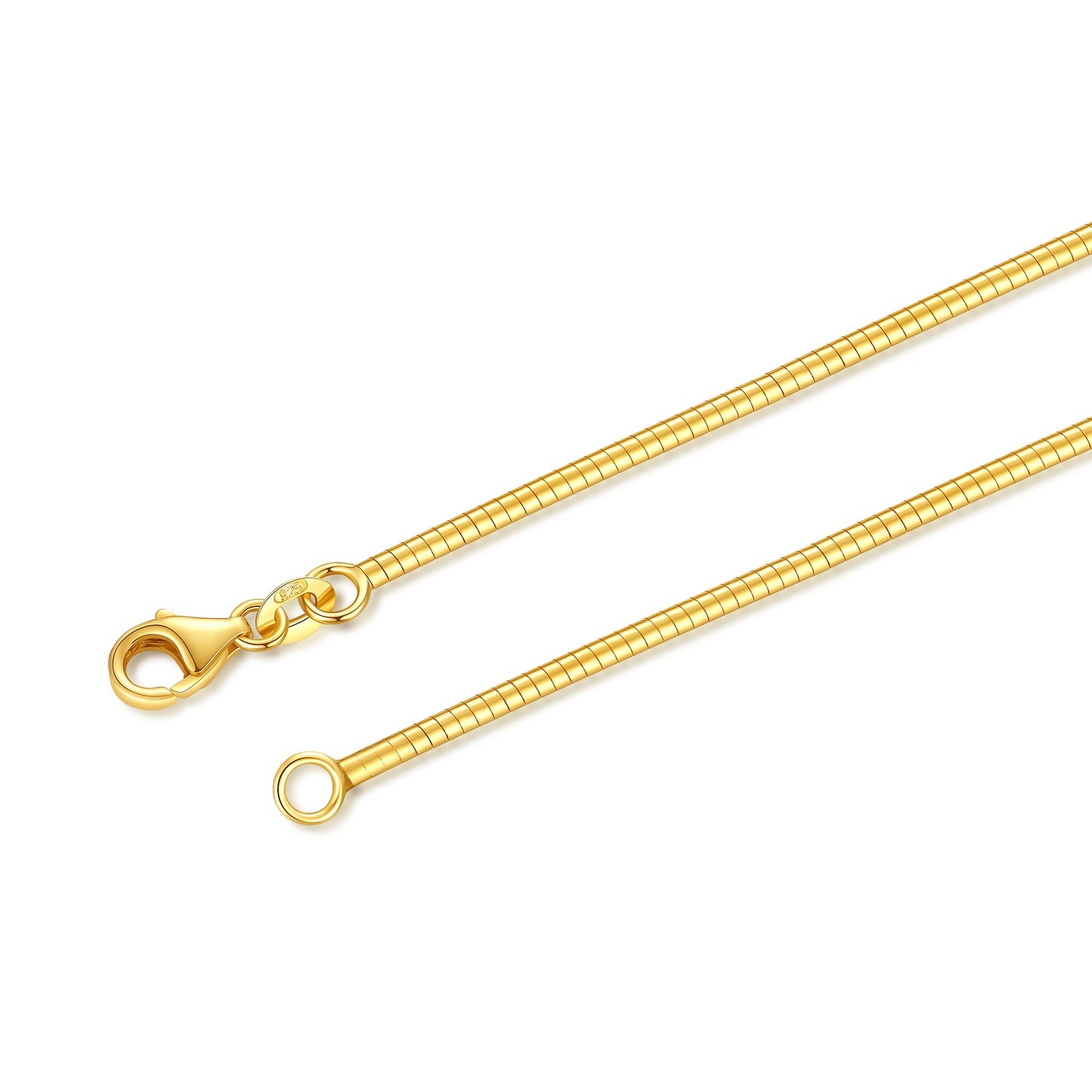 Round Snake Bone Choker