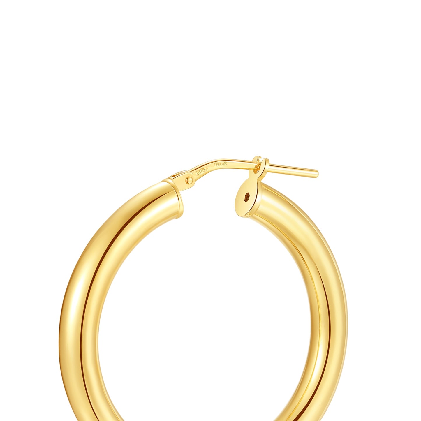 Round Tube Earrings