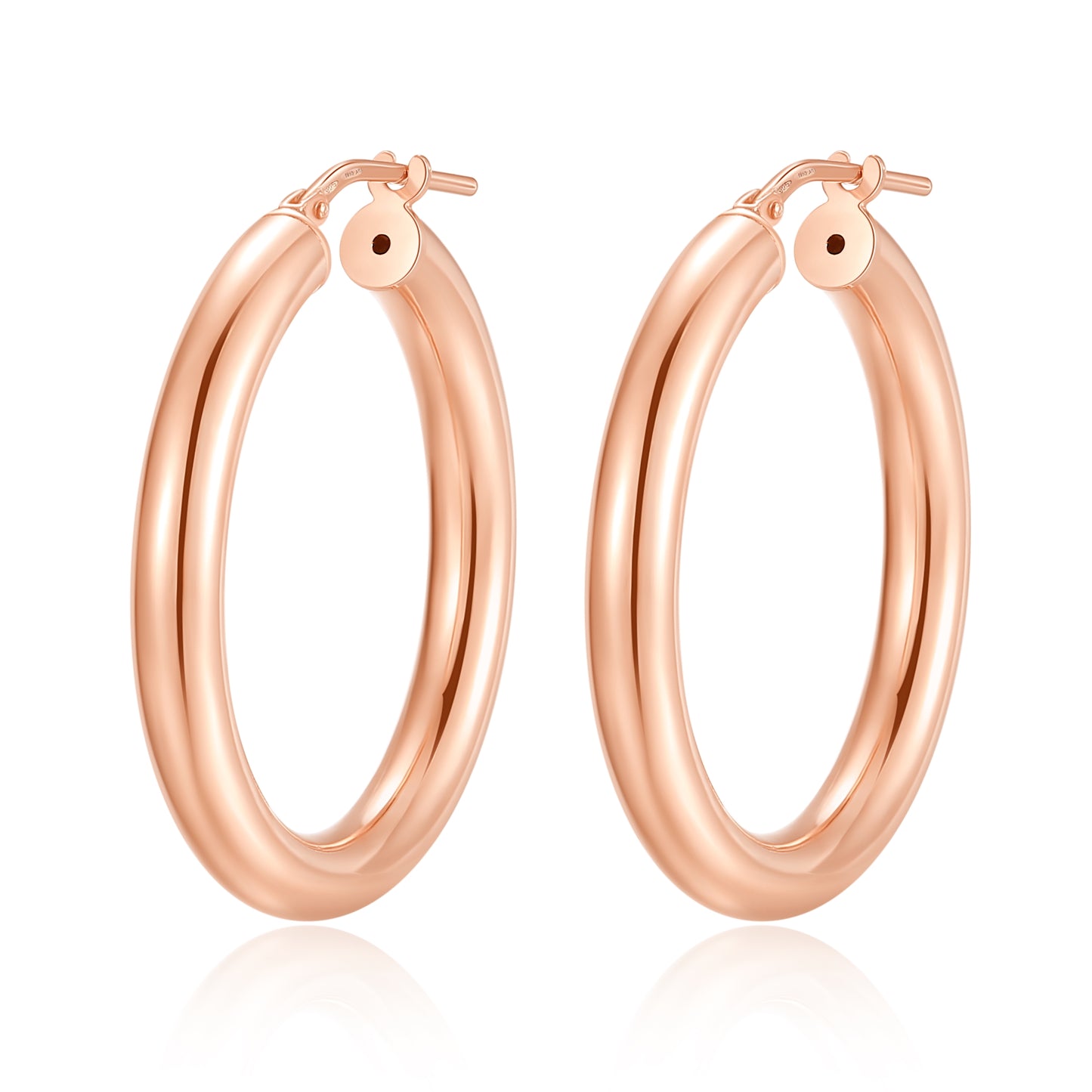 Round Tube Earrings