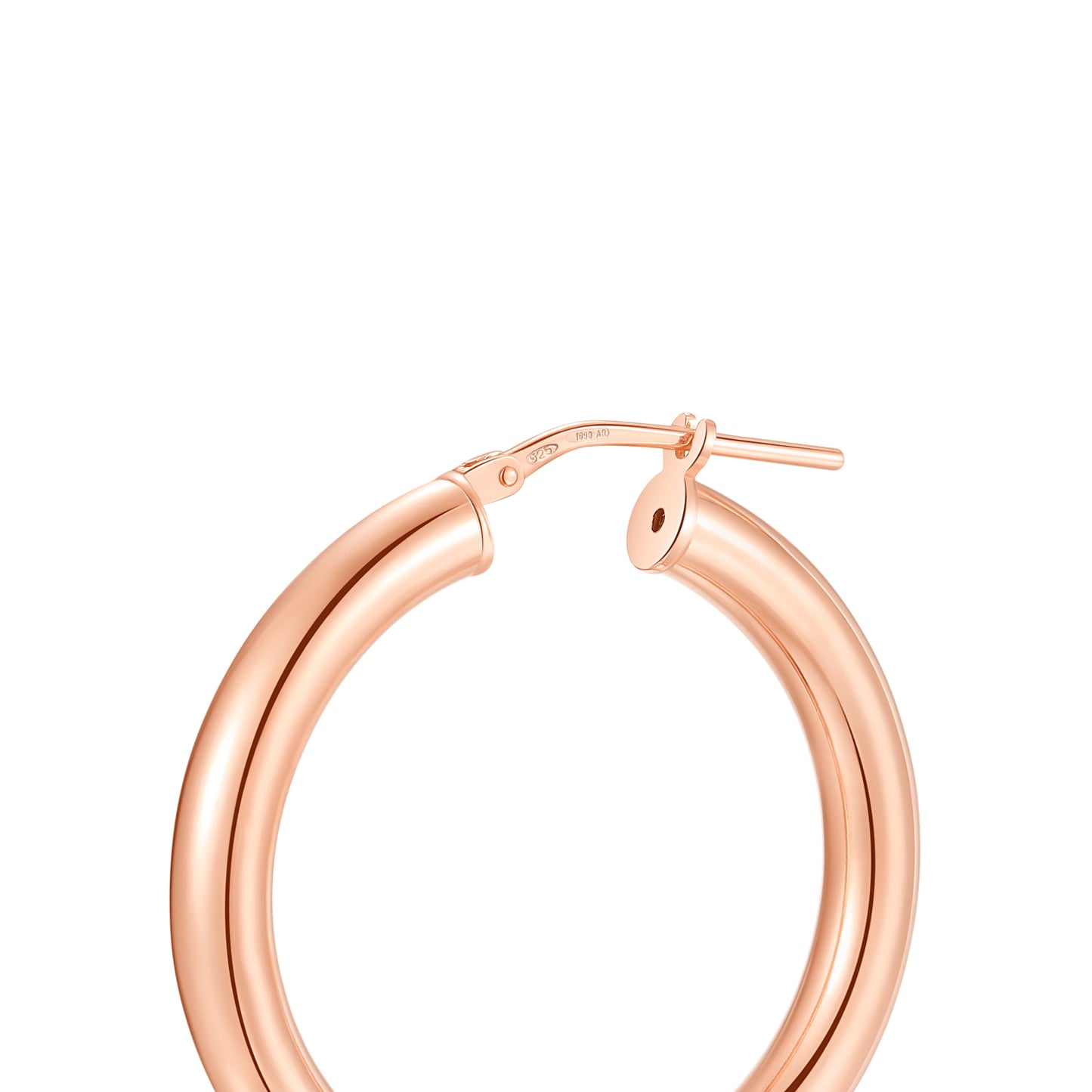 Round Tube Earrings