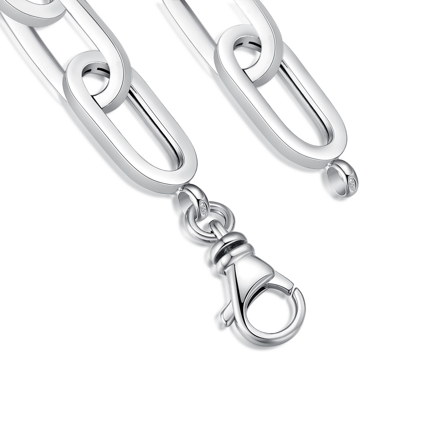 Bold Paper Clip Bracelet
