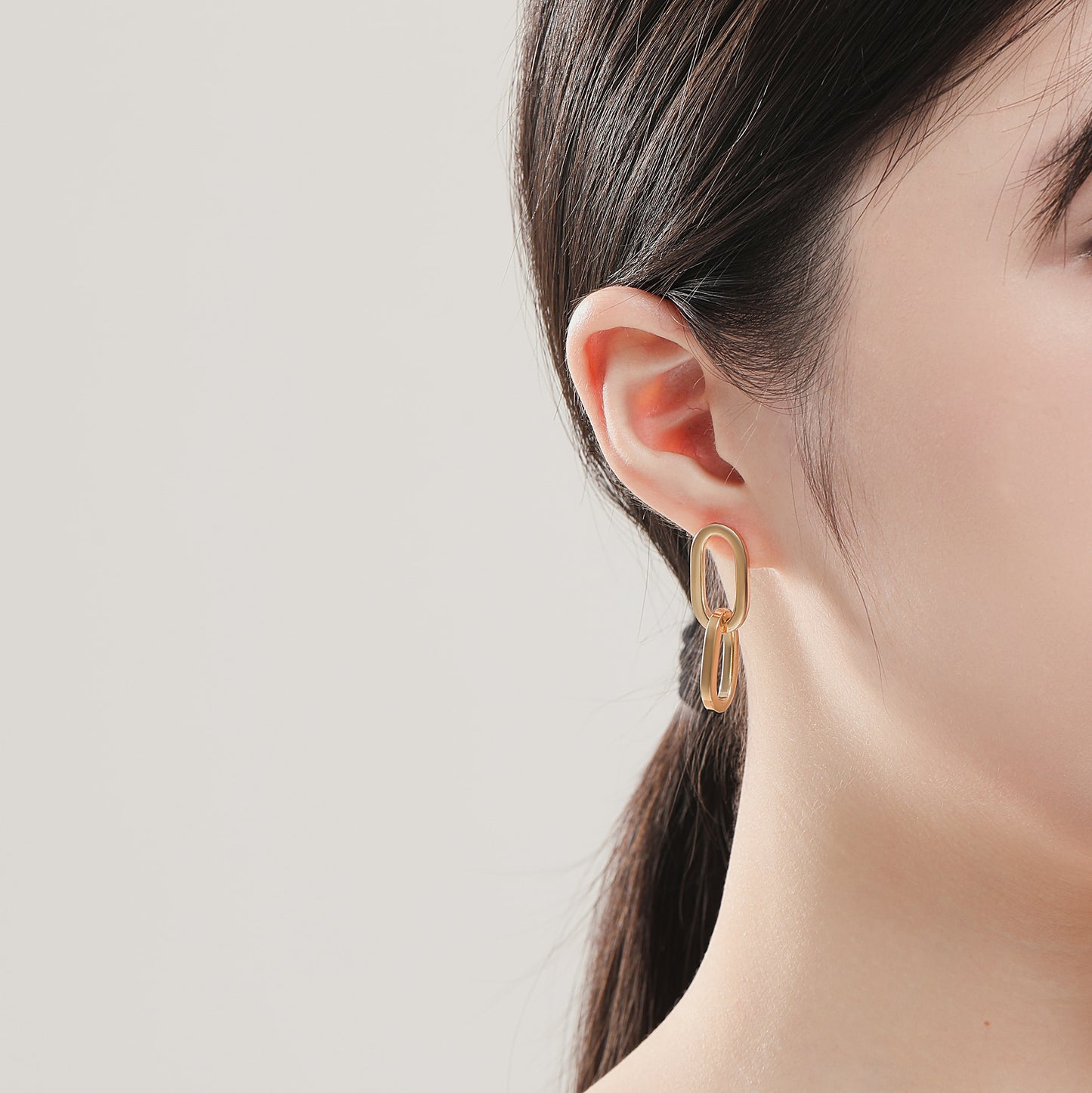 Bold Paper Clip Earrings