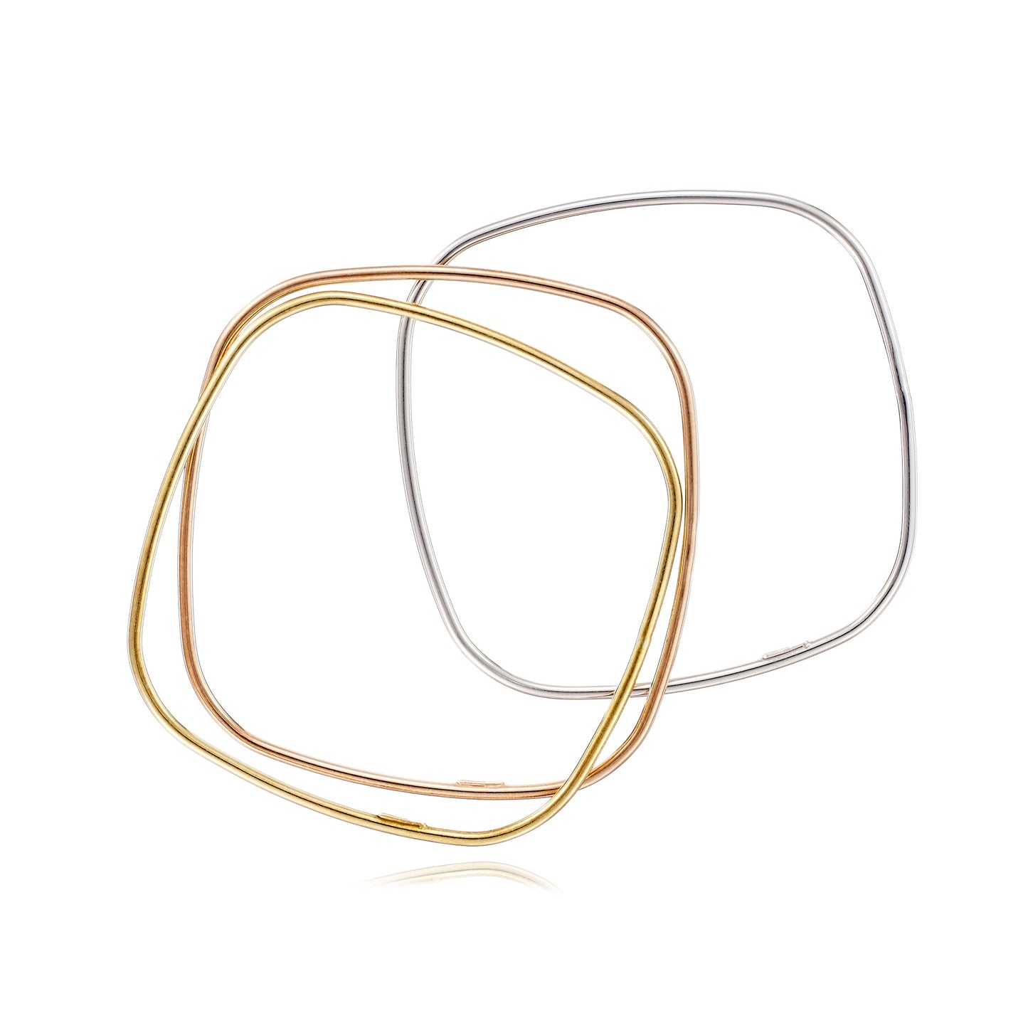 <tc>FK Bracciale a Forma Quadrato da Tre Colori</tc>