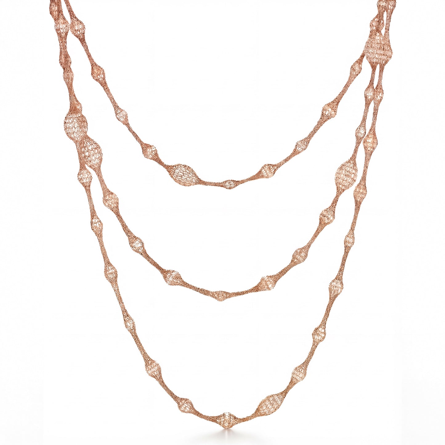 Mesh Crystal Necklace