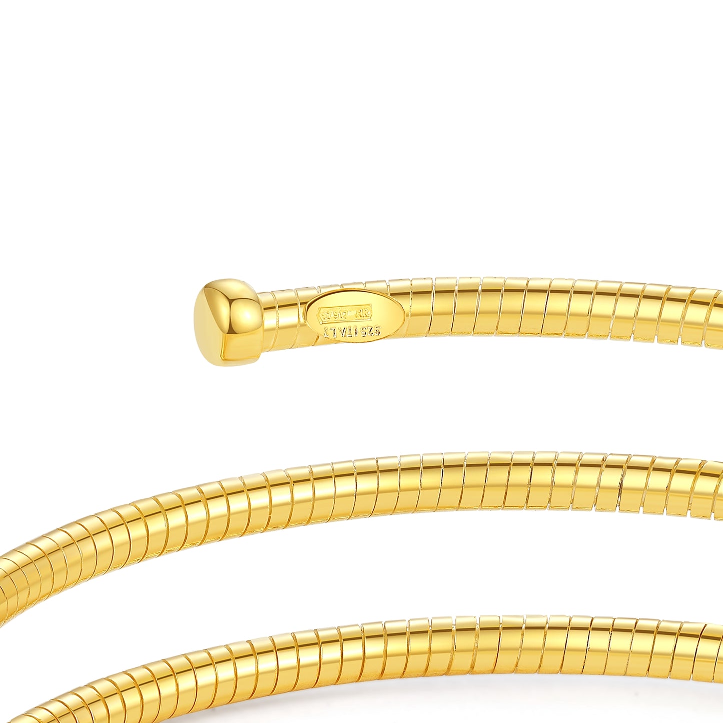 FK Spiral C.Z. Bangle