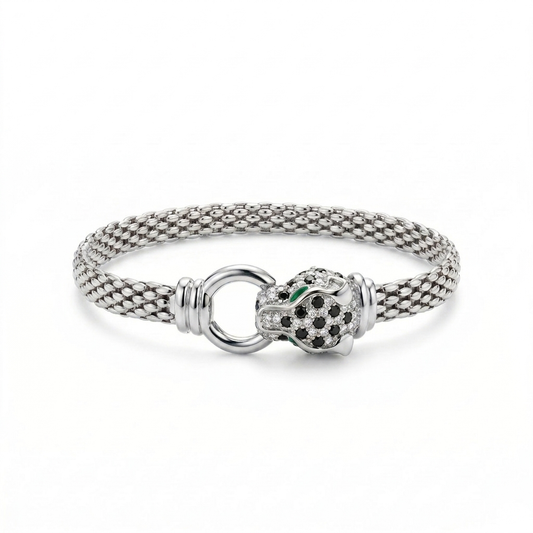 Amulet Pantera Mesh Bangle