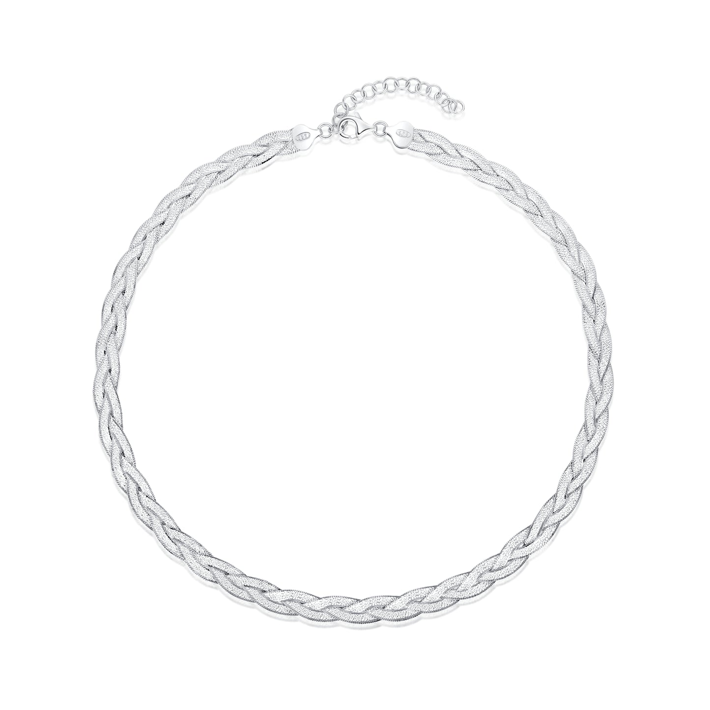 Braided Herringbone Necklace