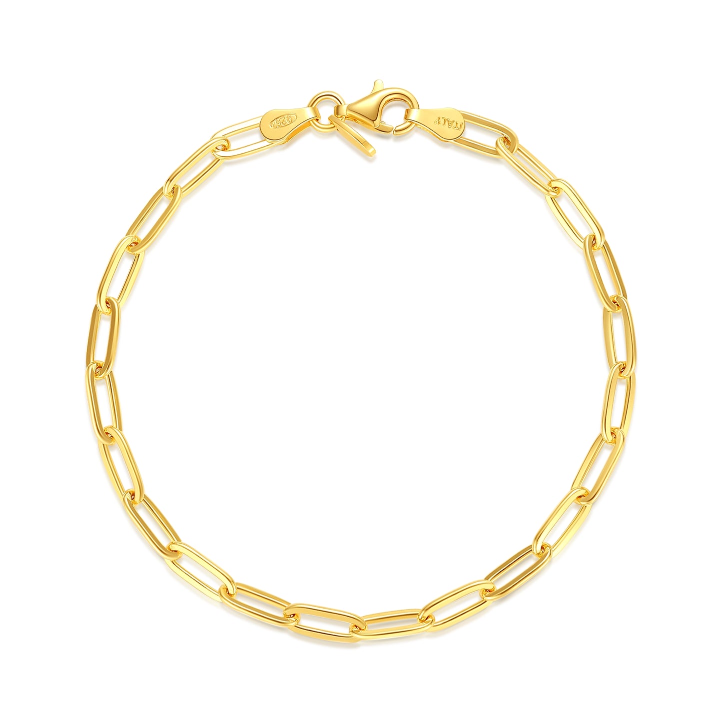Light Paper Clip Bracelet