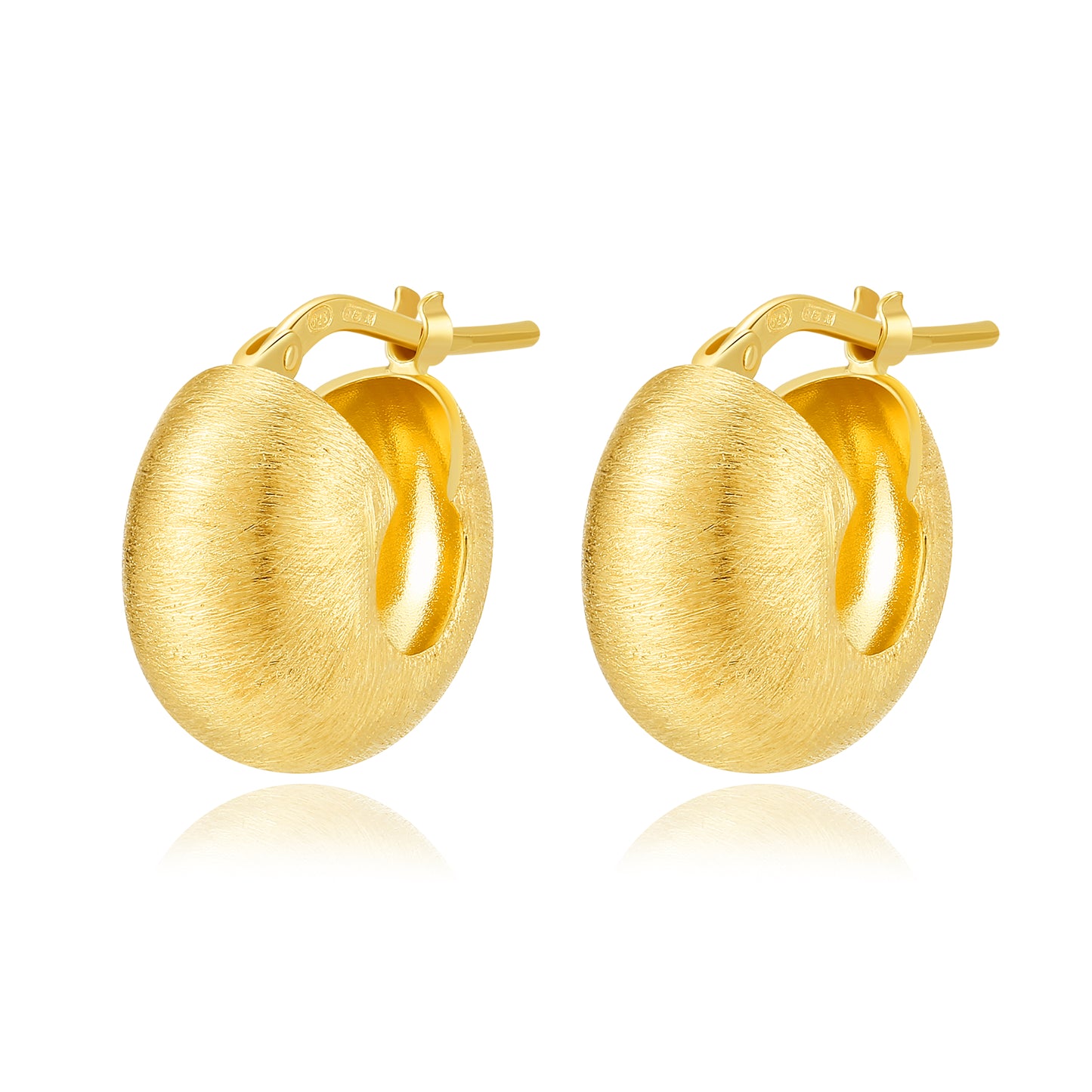 Rigato Snail-Shape Earrings Small