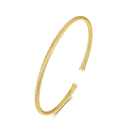 Cable Flex Matt Bangle
