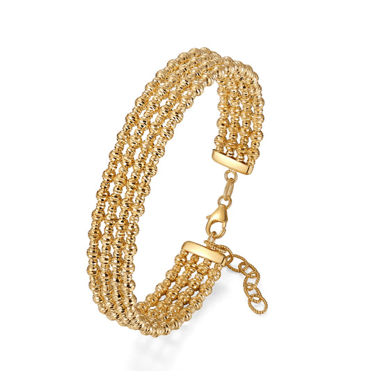 Glimmerstride Beaded Bracelet