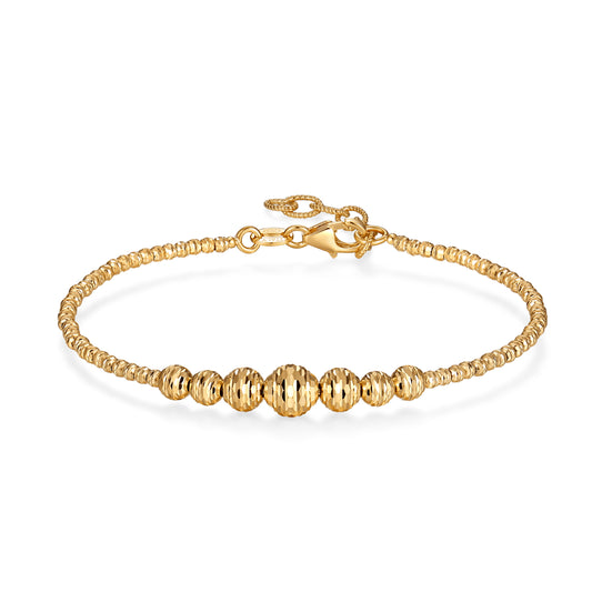 Radiant Facet Line Bracelet