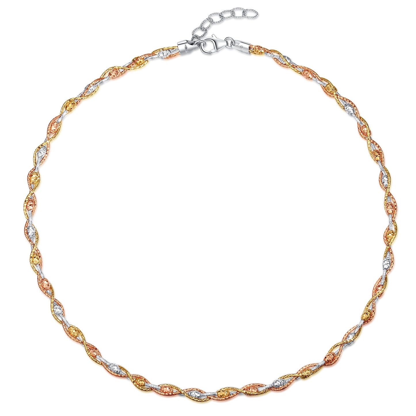 Infinity Twist Chain Necklace