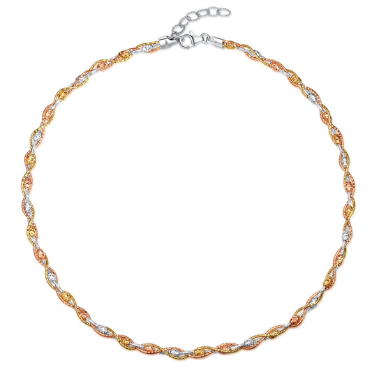 Infinity Twist Chain Necklace