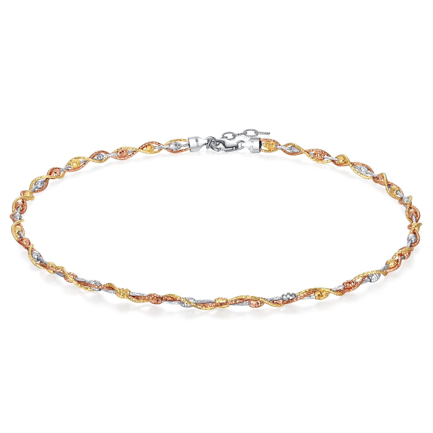 Infinity Twist Chain Necklace