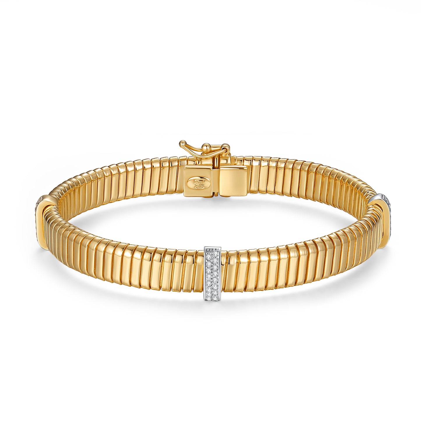 Tubogas C.Z. Bracelet
