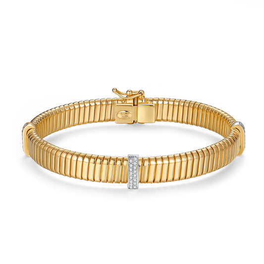 Tubogas C.Z. Bracelet