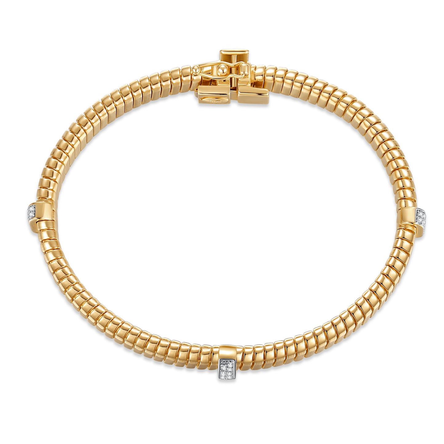 Tubogas C.Z. Bracelet