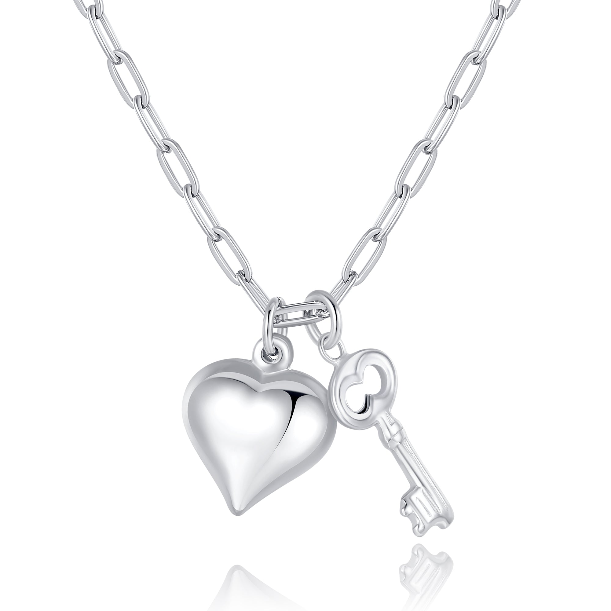 Heart & Key Necklace – Forever K Jewelry Limited