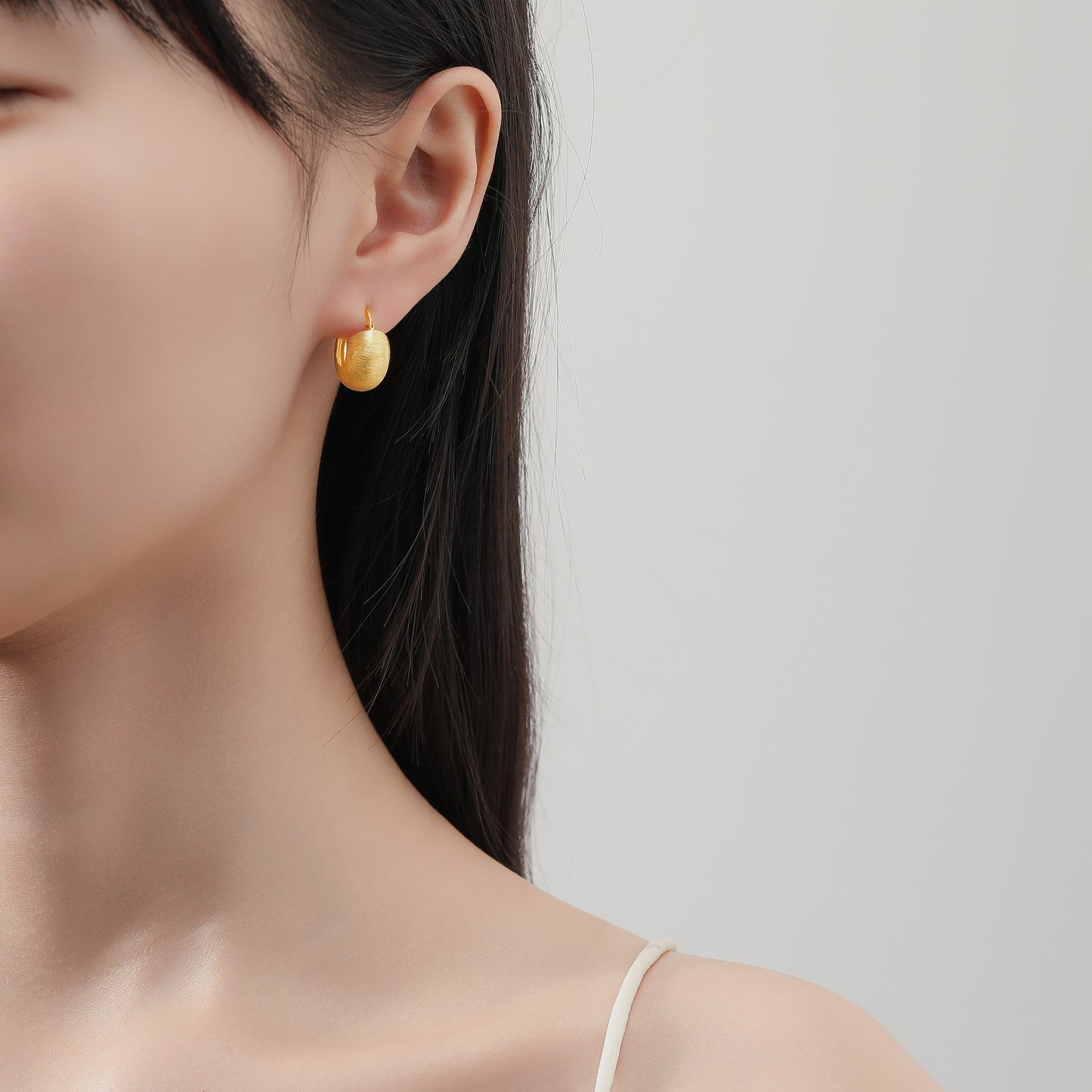 Rigato Snail-Shape Earrings Small