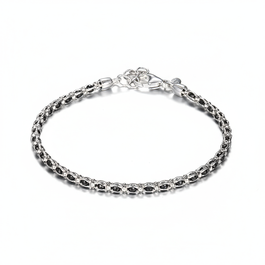 Black C.Z. Bracelet