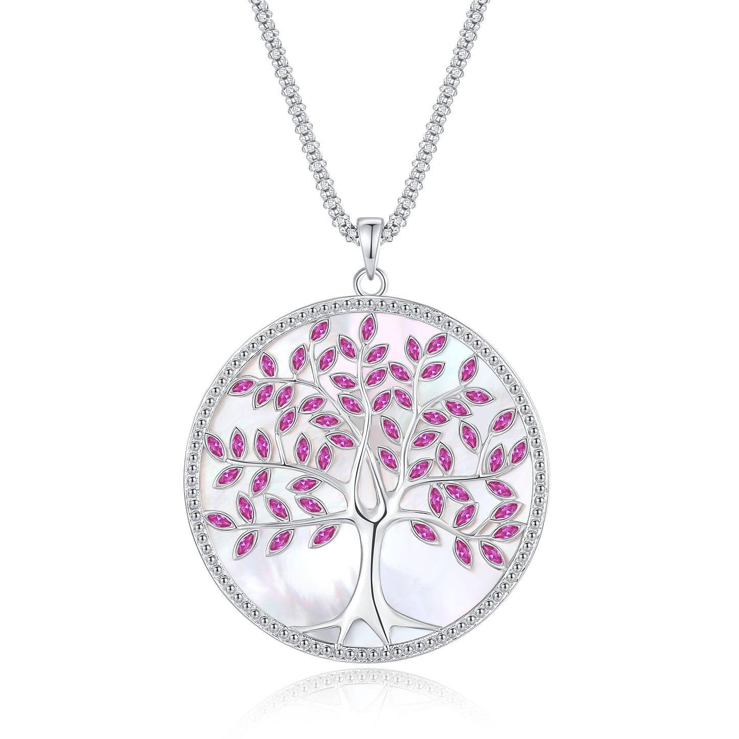 Tree of Life C.Z. Necklace