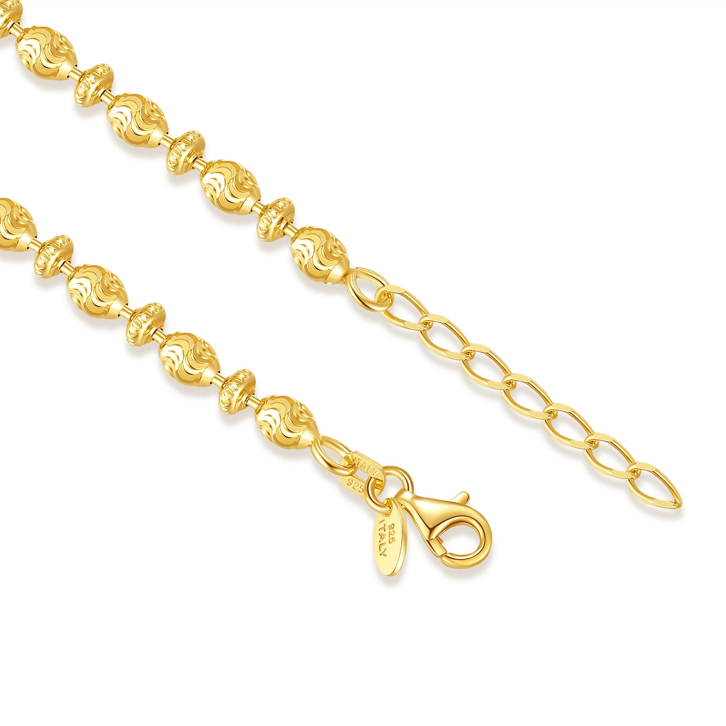 Saturno Double Mooncut Necklace