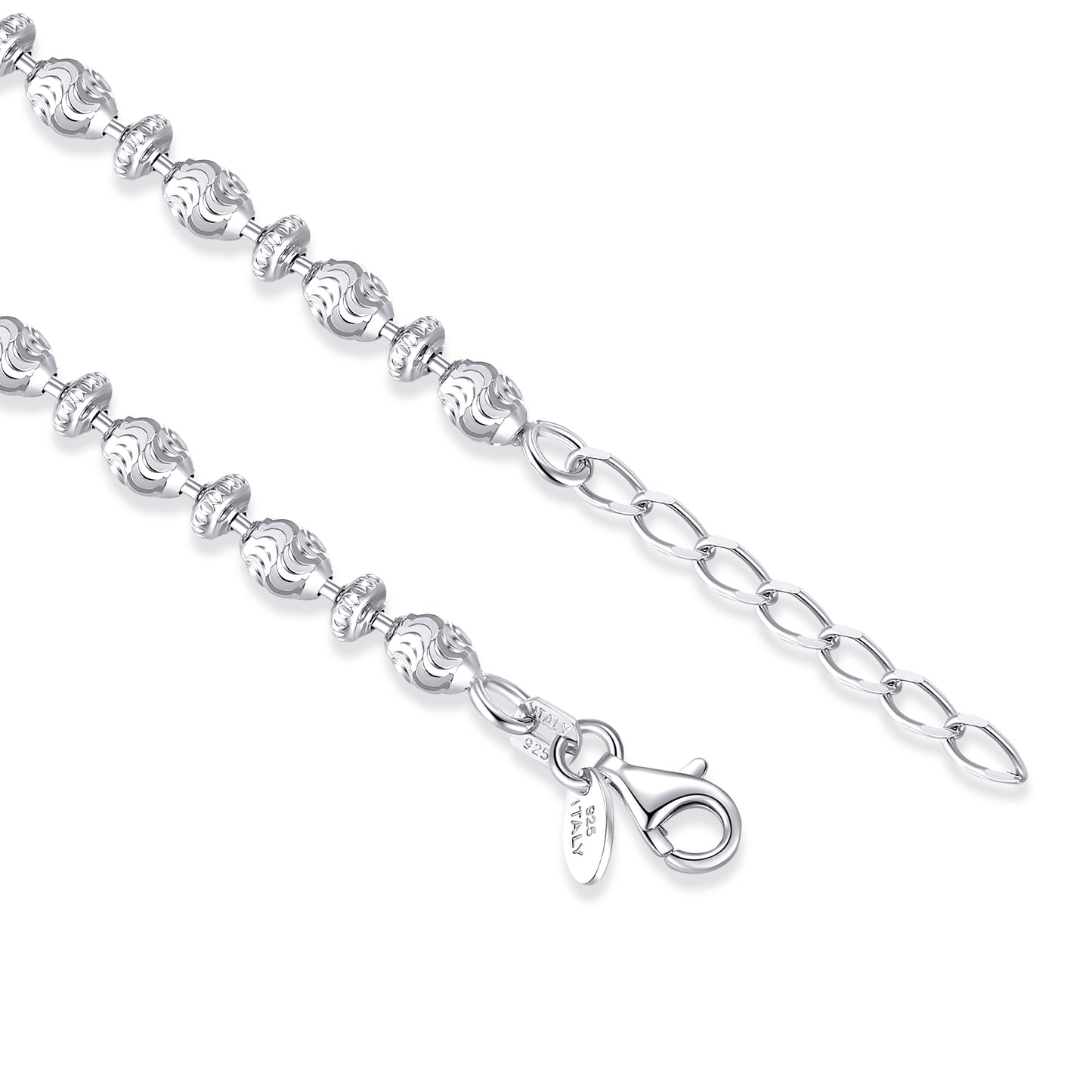 Saturno Double Mooncut Necklace