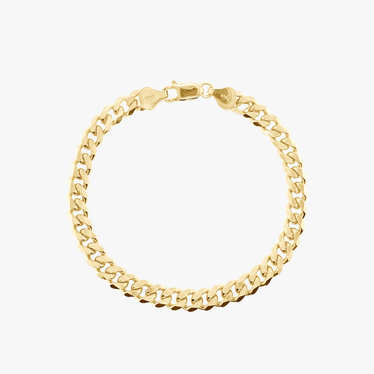 C1 Curbs-Anklet Gold